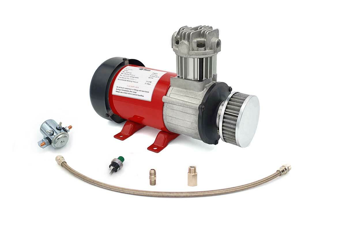 BOSS PX07 Air Compressor 12V 3/4 HP 100% Duty Cycle Complete