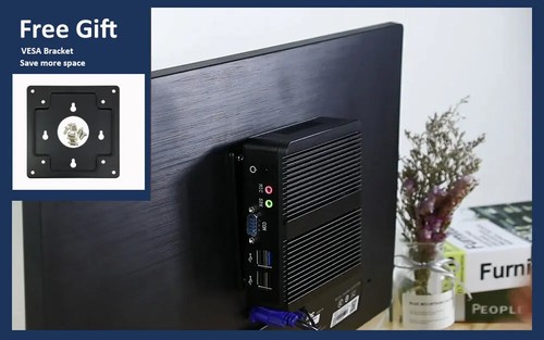 Fanless Mini PC Intel Celeron N2930 J1900 N2840 4 Core Industrial Mini Desktop - 第 18/23 張圖片