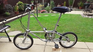 bickerton folding bike ebay