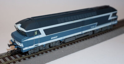 Locomotive Jouef HJ2009 – CC72000 Lirée SNCF, HO, Époque 5, Occasion, Bleue