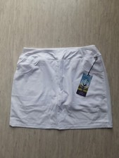 Pantaloni bianchi skort & short gonna di Tee Time taglia M nuovi golf, tennis, sport wear time