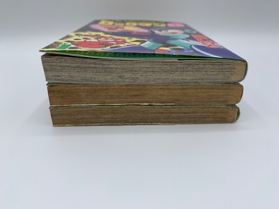 ROCKMAN 6 Megaman Manga Comic Complete Set 1 2 3 Shigeto Ikehara
