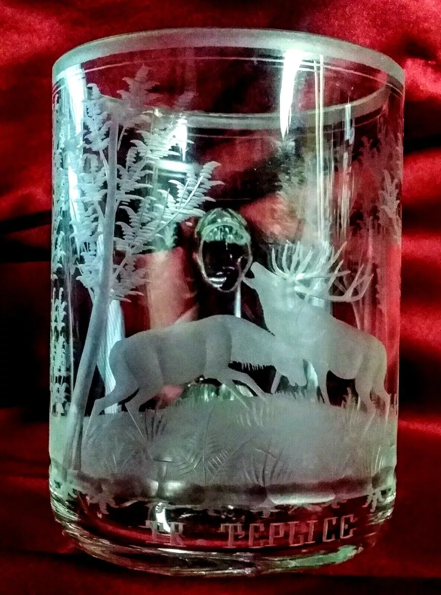 Monogrammed glass coffee mugs deals