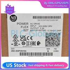 New In Box Allen Bradley 25C-D2P3N104 Powerflex 25CD2P3N104 Fast Shipping !