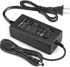 Facmogu DC 12V 3A Power Adapter, 100-240V AC to 36W 