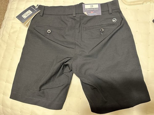 Vineyard Vines Mens Performance Breaker Shorts Jet Black Sz 28 NEW $85 - Bild 9 von 9