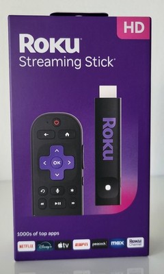  Roku Streaming Stick 2025 HD w/ Voice Remote Streaming Device NEW