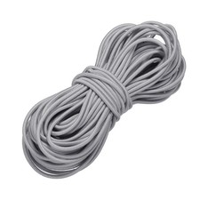 1/8"x49' Elastic Bungee Cord Shock Cords Stretch String Rope Light Gray
