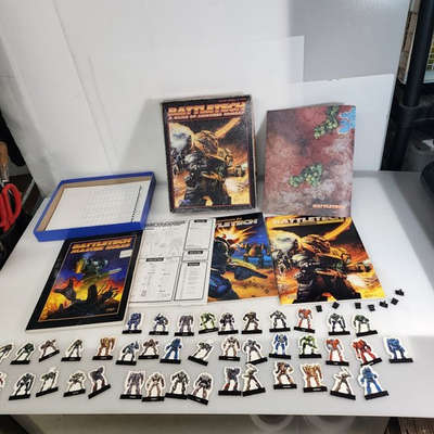 #ad #ad Vintage Battletech A Game of Armored Combat 1996 Fourth Ed Includes Master Rule $60.00