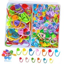 90 Pieces - Standard  Jumbo Locking Stitch Markers Crochet MulticolorBig