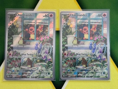 Pokemon Obsidian Flames Charmander #044 SVP English Black Star Promo NM x 2