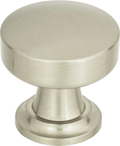 Atlas 325-BRN Browning Round Knob 1 1/4 Inch - Brushed Nickel - Picture 2 of 2