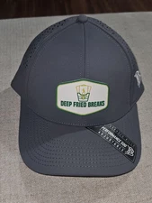 Branded Bills Strapback Hat Performance 500 Deep Fried Card Breaks Golf Gray