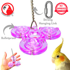 Bonka Bird Toys 0010 Small Satellite Bulletproof Rattle Puzzle Cage Toy Conure