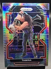 2022 Panini Prizm WWE Hyper Prizm Tamina Snuka Tamina #156