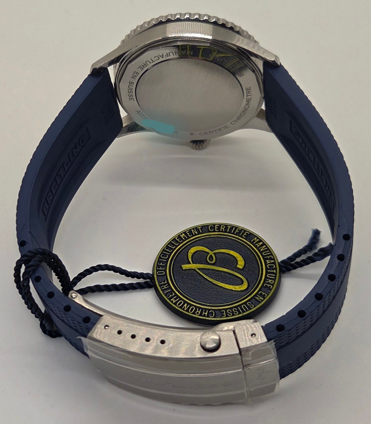 Breitling Navitimer Cronometer Blue Dial Automati… - image 3