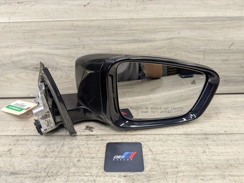 19-25 OEM BMW G20 330 M340 Right Passenger Side Mirror Blind Spot SHADOW GLOSS