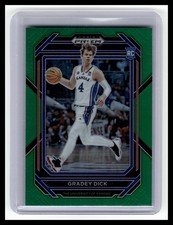 2023 Panini Prizm Draft Picks #84 Gradey Dick Green