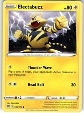 Electabuzz Common SWSH09: Brilliant Stars 046/172 LP
