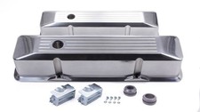 Racing Power Valve Cover For Small Block Chevy Alum Recessed Tall