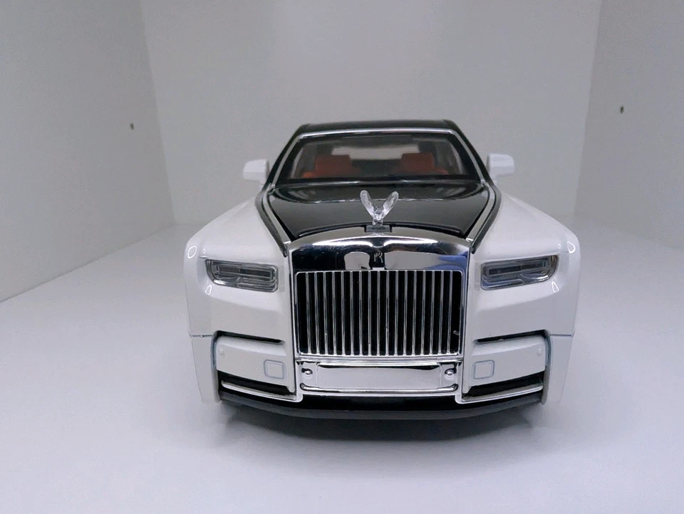 Rolls Royce Phantom 1/18 1:18 Lujo Diecast Metal Modelo Coche Regalo Juguete Niños Adultos Foto 3 de 4