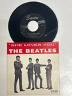 The Beatles 45 RPM Record w Picture Sleeve on Swan records nice "She Loves You"