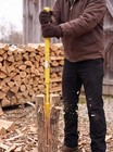 TruePower Slide Hammer Manual POGO Log Splitter, Heavy-Duty Wood Splitting Tool — photo 2