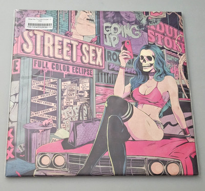 Street Sex Full Color Eclipse 12 Inch Pink Vinyl / FLOPS! Comics Cover Art