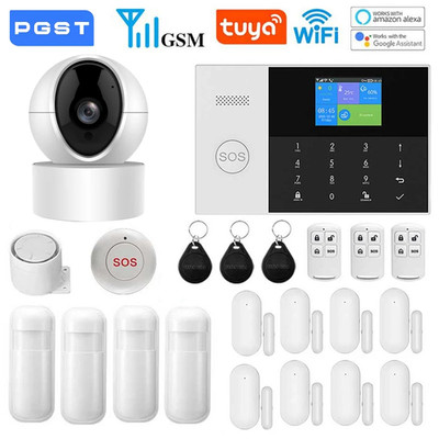 Sicherheits-Schutz TUYA Smart Home Alarmanlage 2G 433Mhz Wifi GSM Wireless 