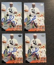 WILLIE ANDERSON Signed Autographed Auto 1996 Leaf Rookie RC Cincinnati Bengals