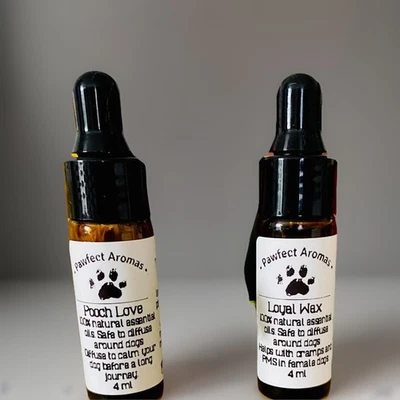 PAWFECT AROMAS essential oil blends gift pack dog friendly home fragrance love & reassurance