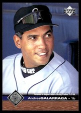Andres Galarraga 1997 Upper Deck #350 Rockies MLB READ FREE SHIP AutographDen