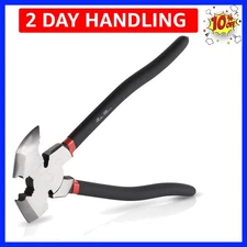 Bates- Fencing Pliers, 10-Inch, Multi Tool Fence Pliers, Barbed Wire Fence To...