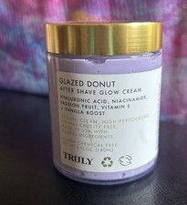 TRULY Glazed Donut Skin After Shave Glow Cream 180 mL / 6fl.oz Niacinamide