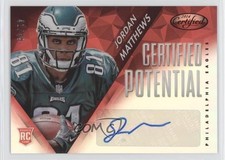 2014 Certified Potential Mirror Signatures Red 41/49 Jordan Matthews Auto 0a3