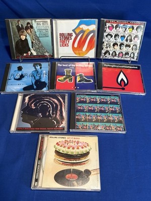 CD Lot Of 9 CDs The Rolling Stones Mick Jagger Let It Bleed Some Girls Jump Back