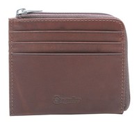 Esquire Oslo Dallas Card Purse Kartenetui Brown Braun Neu