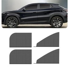 4 PCS Car Front and Rear Side Window Sunshades, 26.3" x 27.5"  21.2" x 31.1"