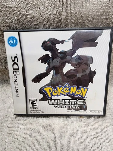 Nintendo DS 2011 Pokemon White Version with Case, Game, & Manual! Tested Working