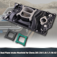 Small Block Dual Plane Vortec Intake Manifold For Chevrolet 1996-2002 5.0l 5.7l