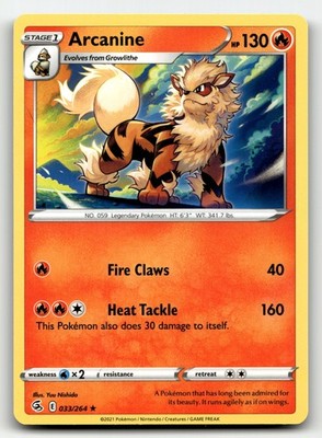 Arcanine Fusion Strike 33/264