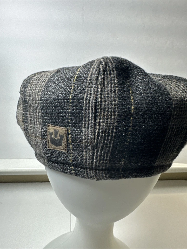 NUEVO CON ETIQUETAS Goorin Bros Periódico Niño Sombrero Plano Hombres Carbón Pequeño Foto 4 de 4