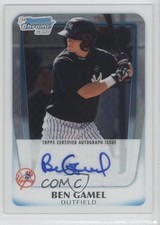 2011 Bowman Chrome Prospects Auto Ben Gamel #BCP104 Auto 2d9