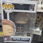 Funko Pop! Vinyl: Marvel - Captain America - Upper Deck (Exclusive) #1383