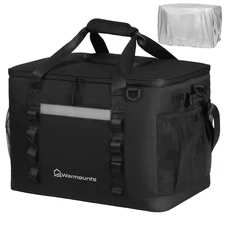 2-in-1 Insulated Camping Cooler Bag for 75 Cans - Leakproof & Portable