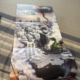 Nintendo Power Magazine #23 1991 Power Blade Sim City poster completo al 100% NES