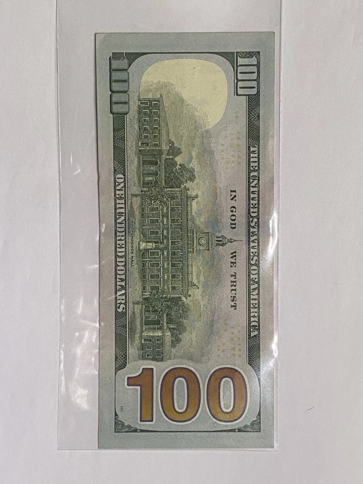 $100 Dollar Bill ⭐*Star Note*⭐ Series 2013 RARE Great Condition!!!!  - Image 2 of 2