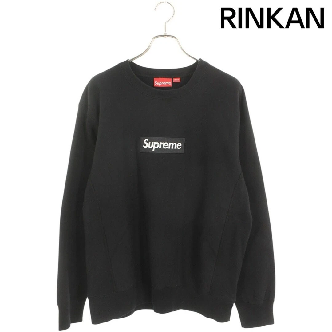 Supreme 18AW boîte logo col rond sweat homme L occasion a25efda37cc6542db228f3b3a8d231e