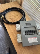 50 AMP AC Power Distro Panel Breakout Box 120V Live Sound Stage RV