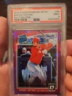 2018 Donruss Optic Shohei Ohtani #56 Pink Refractor Rookie Card PSA 9 MINT